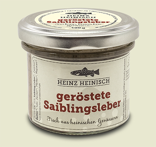 Pastete von der gerösteten Saiblingsleber